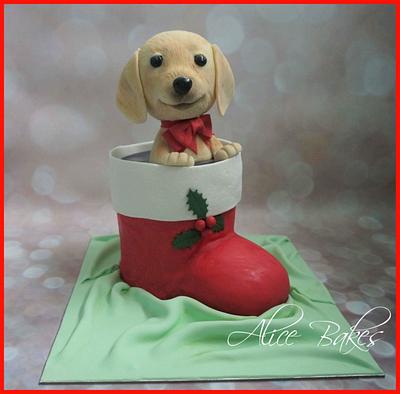 Marley and me - Cake by Alice Bakes Sg