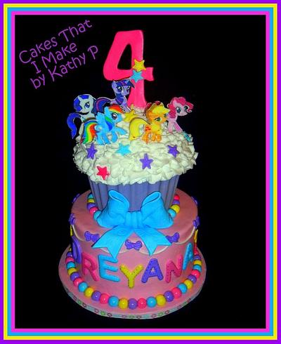 My Little Pony Birthday cake - Cake by KathyKake