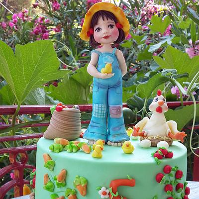 sarah kay farm cake - Cake by tatlibirseyler 