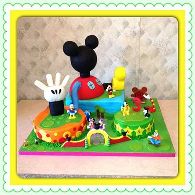 Mickey Mouse Club House  - Cake by Mullins