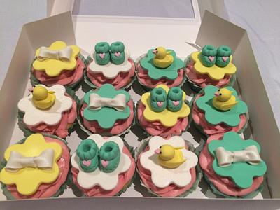 Baby shower cupcakes - Cake by Nadiaa