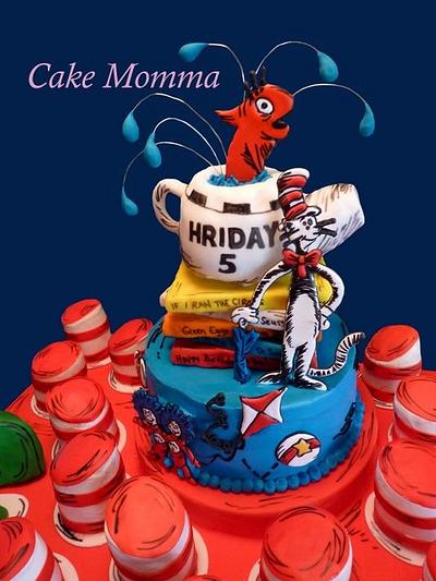 Dr. Suess - Cake by cakemomma1979