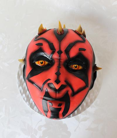 Darth Maul of Star Wars - Cake by Kateřina Lončáková