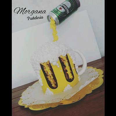 Chopp Heineken  - Cake by Morgana pastelería 