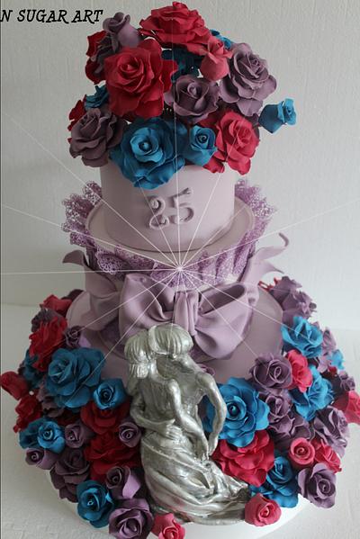 Wedding anniversary Cake - Cake by N SUGAR ART