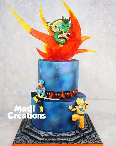 Dragon ball cake  - Cake by Cindy Sauvage 