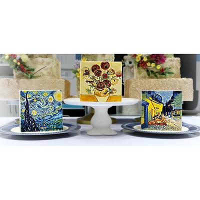 Van Gogh Paintings in Cake Series - Cake by Jackie Florendo