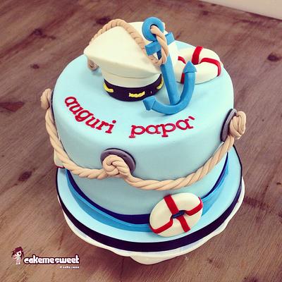 Nautical cake - Cake by Naike Lanza
