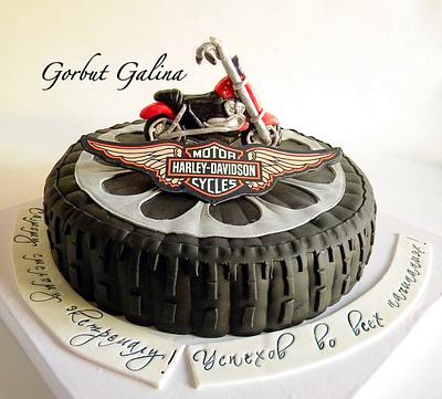 Bike - Cake by Galinasweet
