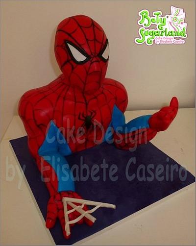 Spiderman Cake - Cake by Bety'Sugarland by Elisabete Caseiro 