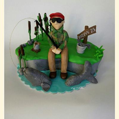 fisherman - Cake by Hokus Pokus Cakes- Patrycja Cichowlas