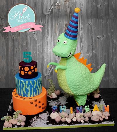Dinosaur Birthday cake - Cake by Boo's Bakes