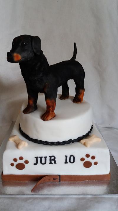 Dog cake... - Cake by Petra