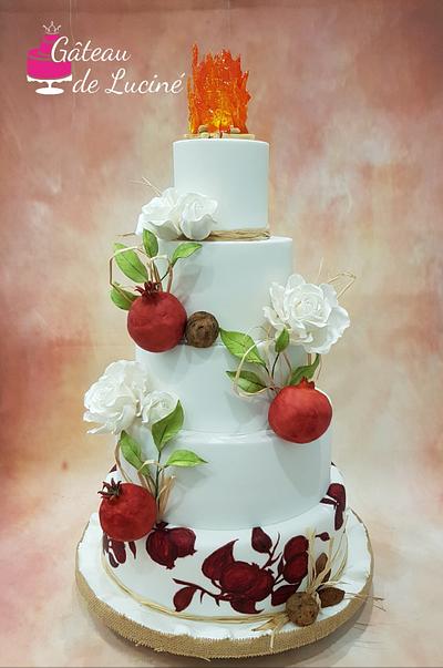 Armenien themed wedding cake  - Cake by Gâteau de Luciné