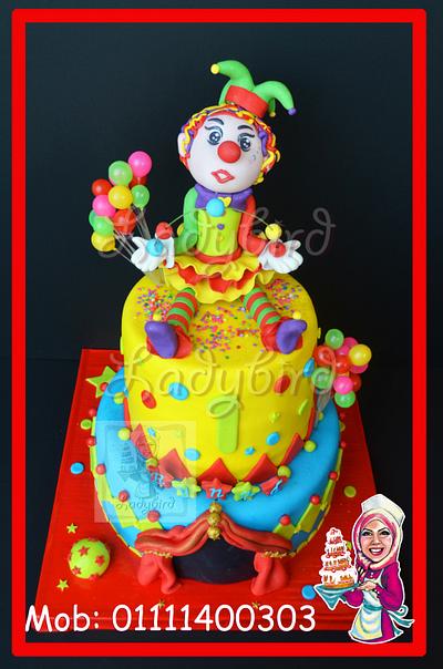 clown colors  - Cake by Nour El Qady 