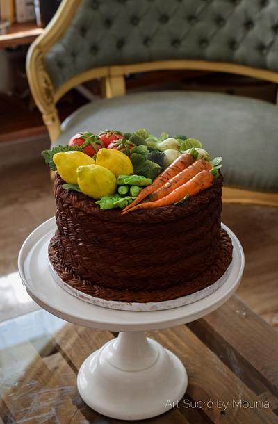 Vegetable garden cake - Cake by Art Sucré by Mounia