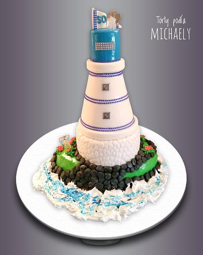Lighthouse cake - Cake by Michaela Hybska