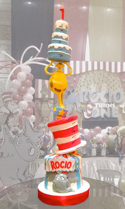 Dr. Seuss Birthday Cake - Cake by The Bunny Baker