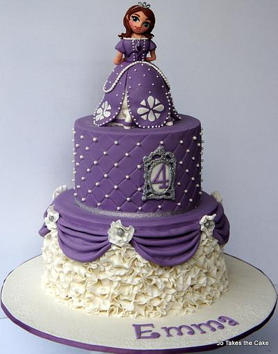 Sofia the First - Cake by Jo Finlayson (Jo Takes the Cake)