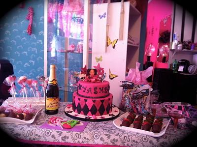 Monster High/Spa Party - Cake by Heidi