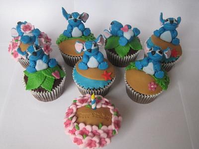 'Stitch' Birthday Cupcakes - Cake by Sugar Sweet Cakes