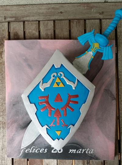 The legend of zelda - Cake by Dulce Victoria