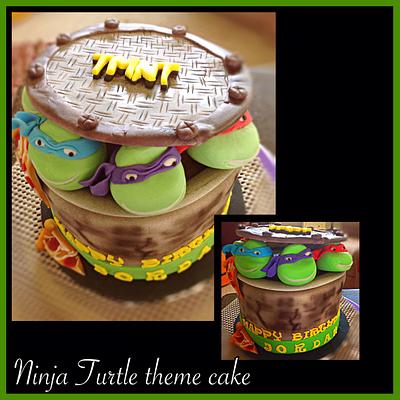 Ninja turtle - Cake by Alberto and Gigi's cakes