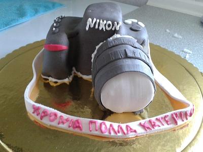 Camera cake  - Cake by Dora Th.