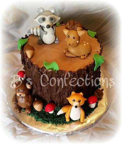 Woodland  - Cake by bconfections