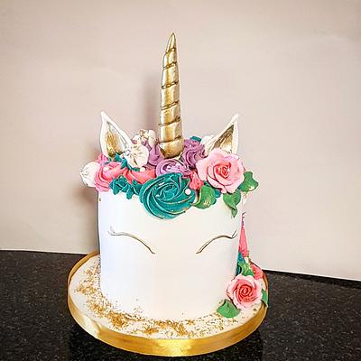 Unicorn  cake - Cake by The Custom Piece of Cake