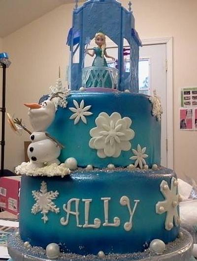 Another Frozen Cake - Cake by Wendy Lynne Begy