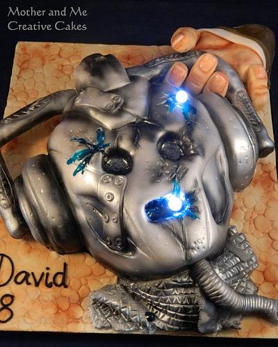 Cyberman - Cake by Mother and Me Creative Cakes