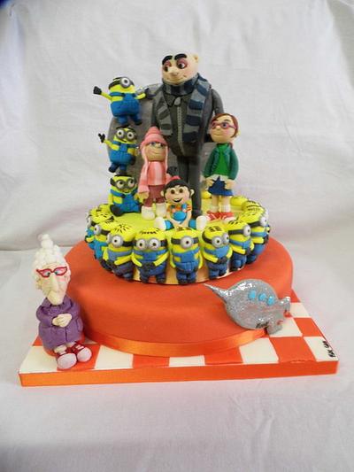 DESPICABLE ME - Cake by PinkCakE
