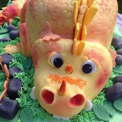 Oscarsaurus  - Cake by HeatherMbarek