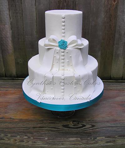Elegant wedding Cake - Cake by Cynthia Jones