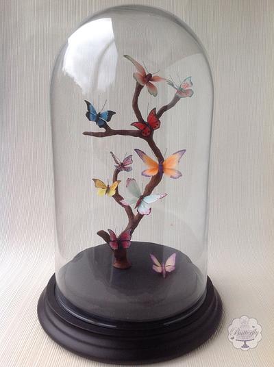 Butterfly Curiosities - Cake by Butterfly Cakes and Bakes