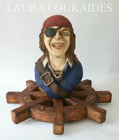Porter the Pirate - Cake by Laura Loukaides