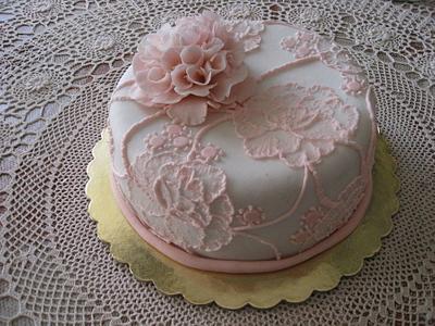 Peony cake - Cake by Silvia Costanzo