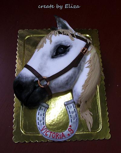 Horse head cake - Cake by Eliza