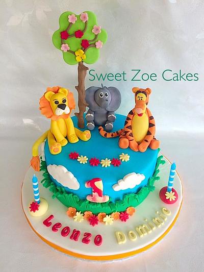 Jungle Cake - Cake by Dimitra Mylona - Sweet Zoe Cakes