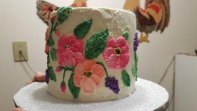 Mom's Birthday cake - Cake by Sweet Art Cakes