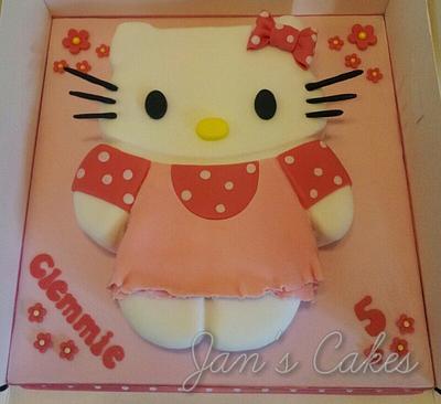 Hello Kitty Birthday cake  - Cake by Jan