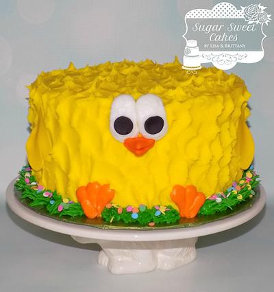 Easter Chick - Cake by Sugar Sweet Cakes