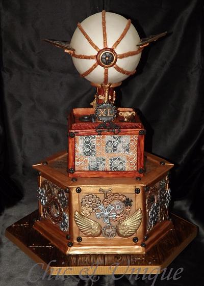 Steampunk 40th Birthday Cake - Cake by Sharon Young