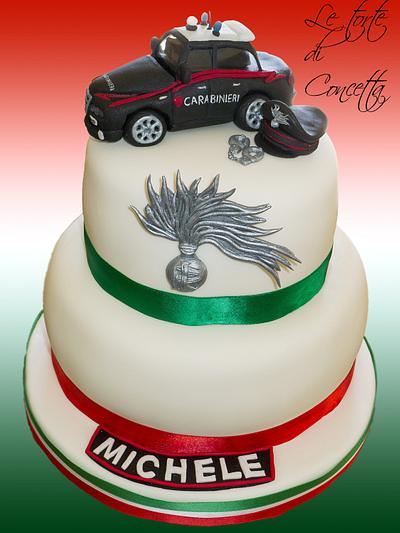 Cake police.  - Cake by Concetta Zingale