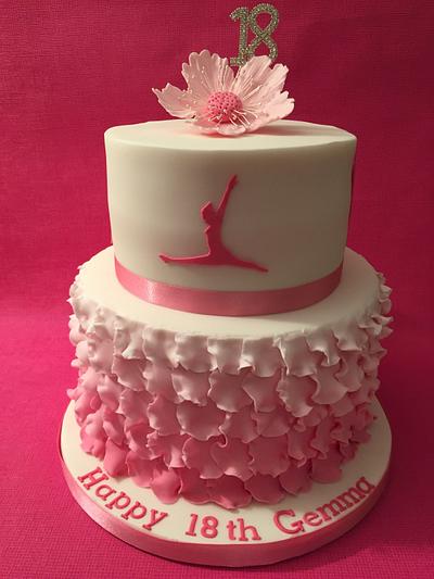18th Birthday Cake for Gemma - Cake by Roberta