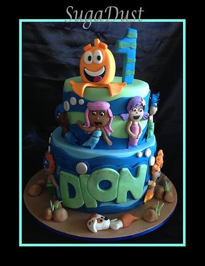 Bubble Guppies Cake - Cake by Mary @ SugaDust