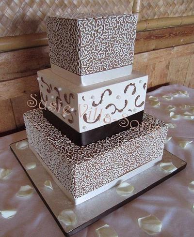 Chocolate Lace - Cake by Susie Villa-Soria