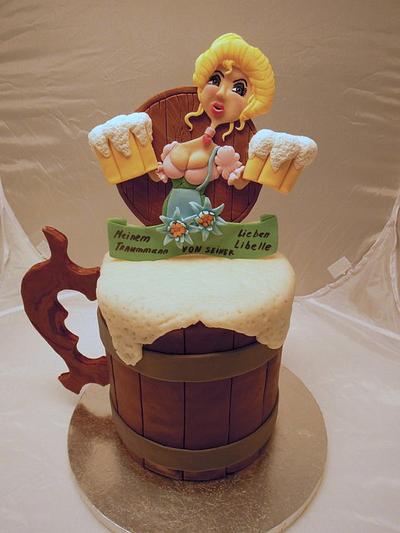 Beer Girl - Cake by Svetlana Petrova
