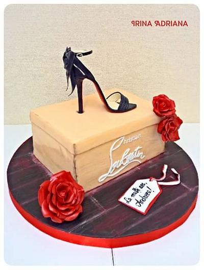 Louboutin Shoe Box Cake - Cake by Irina-Adriana